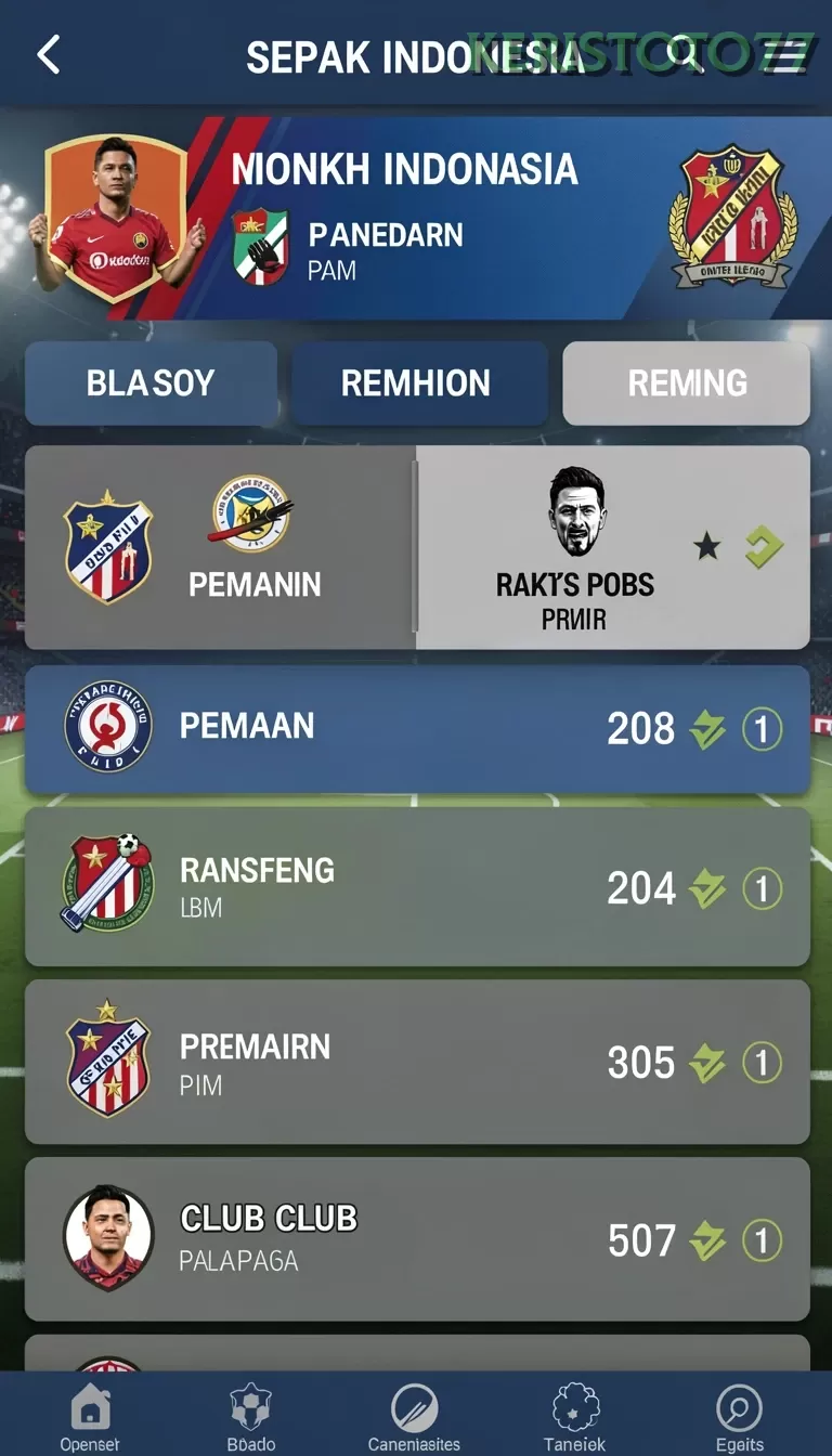 Cuplikan layar INDO126 — halaman utama